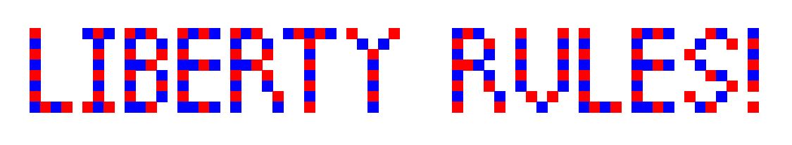 Liberty Rules! My Words Microsoft Word Template